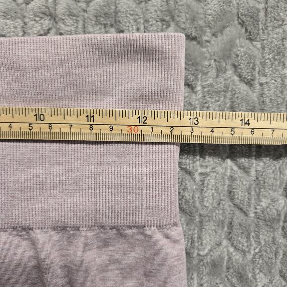 Gymshark Leggings‎ Women’s Small Seamless 2.0 Heather Pink Stretch 23” Inseam - Picture 2 of 6